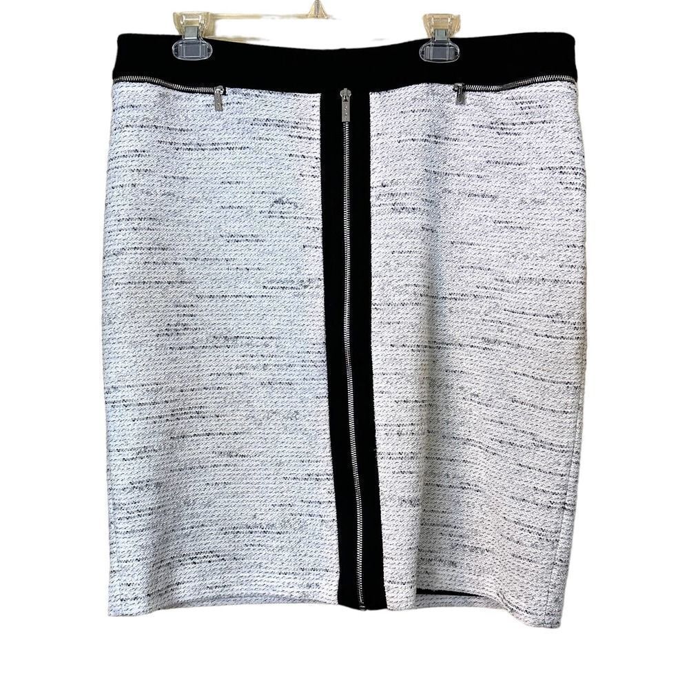 Calvin Klein Tweed Pencil Skirt Size 16